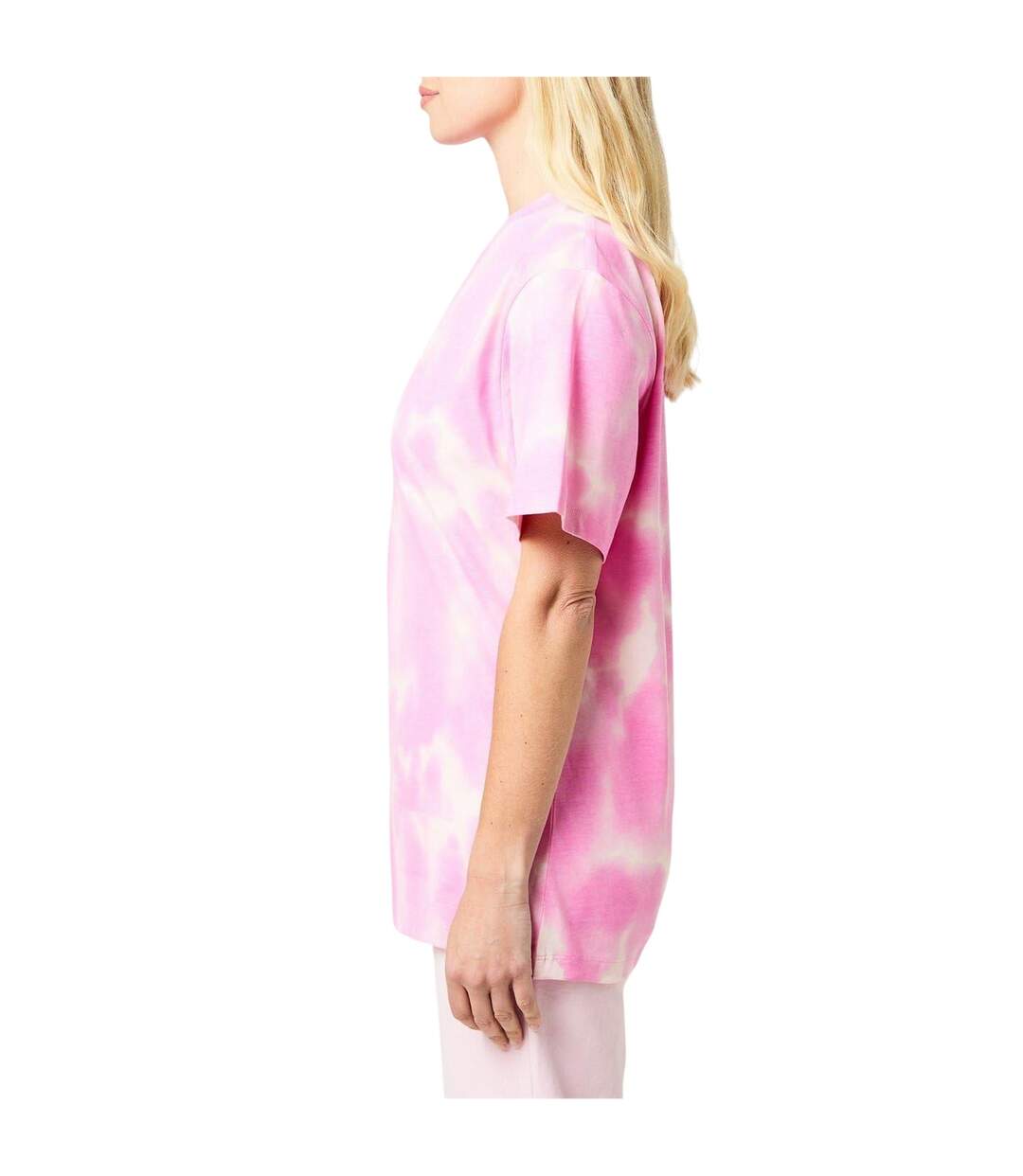 T-shirt Motif/style Tie-dye Femme Rose Moyen Hugo-4