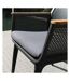 Fauteuil de jardin en aluminium monobloc Maestro