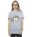 Disney - T-shirt BIG HERO BAYMAX GROUP HUG - Femme (Gris chiné) - UTBI15628-2