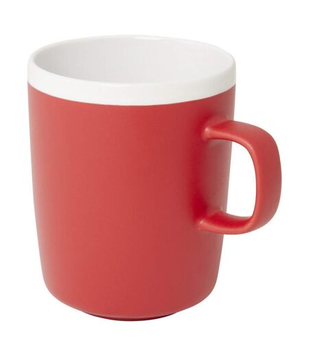 Lilio Ceramic 10.4floz Mug (Red) (One Size) - UTPF4324