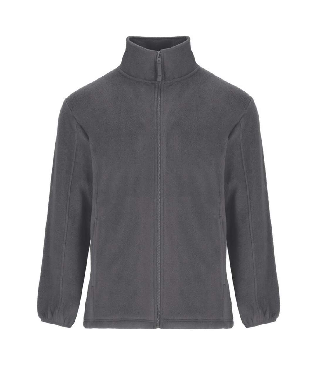 Mens artic full zip fleece jacket lead Roly