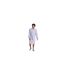 Peignoir Manches Longues Motif/style Logo Brodé Homme Lilas Adidas-1