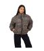 Womens/ladies Reversible Oversized Puffer Jacket Black Brave Soul-2