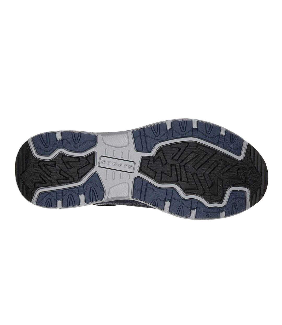 Baskets Oak Canyon Homme Bleu Marine Vert Clair Skechers-4