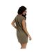 Animal Womens/Ladies Holly Jersey Natural Casual Dress (Khaki) - UTMW3044