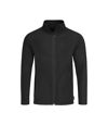 Stedman Mens Active Full Zip Fleece (Black Opal) - UTAB292