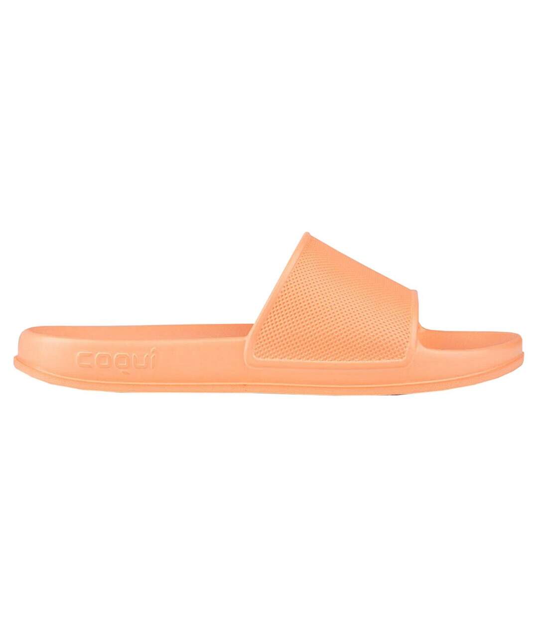 Womens/ladies Tora Sliders Orange Coqui-3