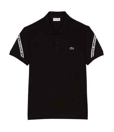 Polo homme noir Lacoste