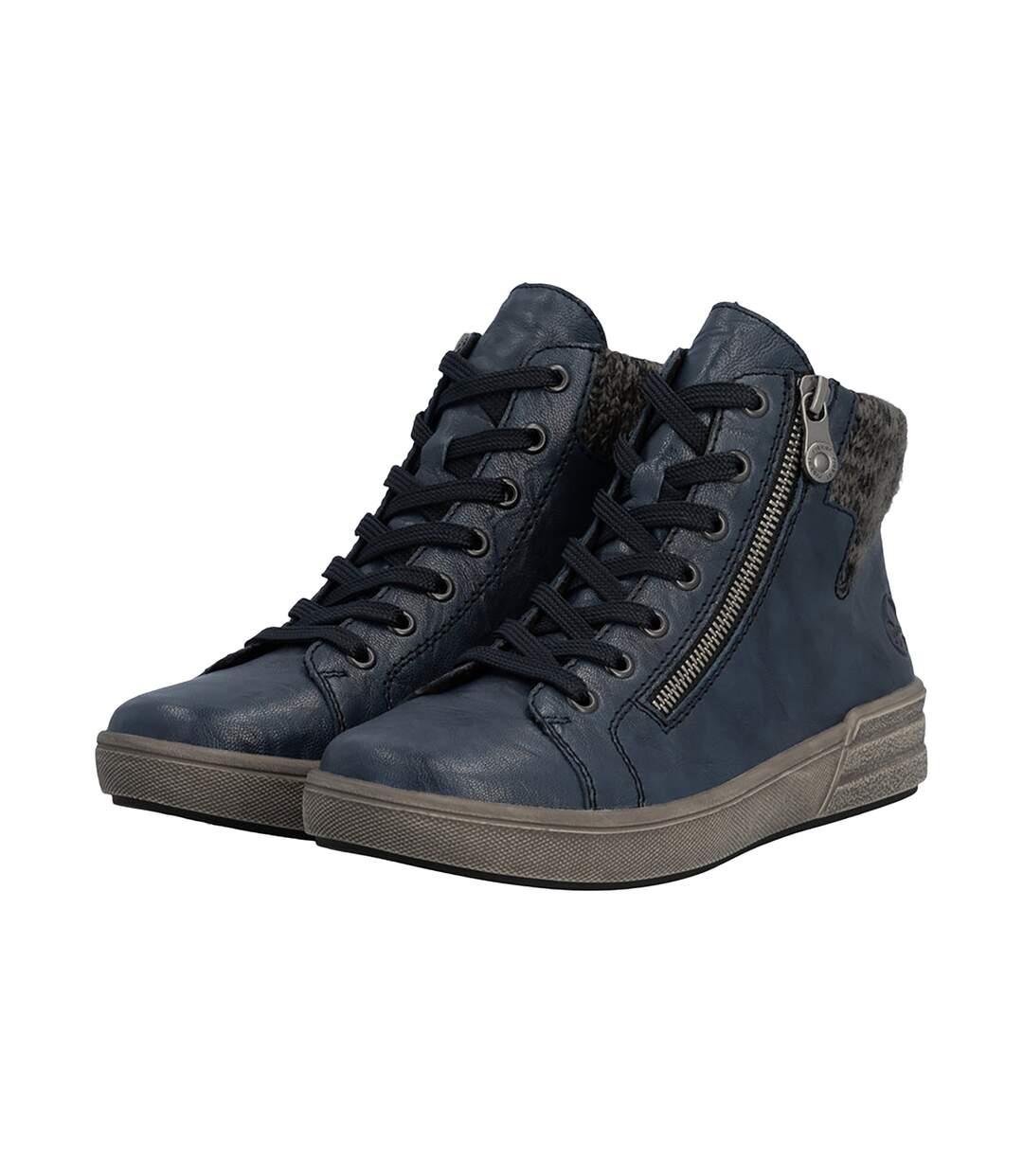 Baket Montante Cuir Rieker Lugano-3