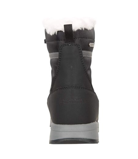 Après-skis Leisure Femme Noir Vif Blanc Mountain Warehouse