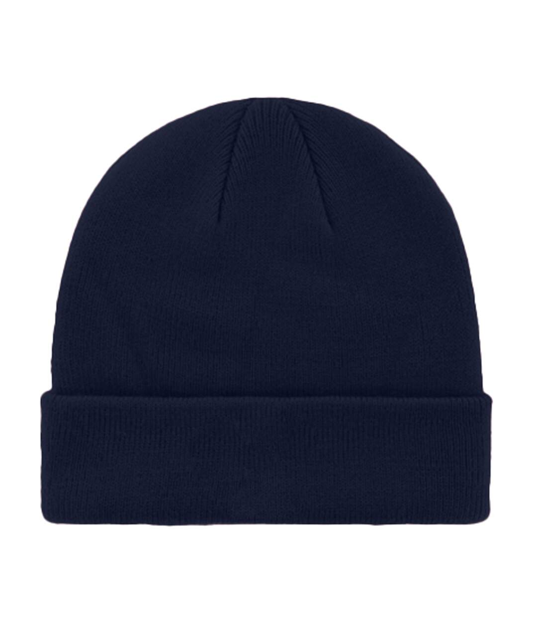 Bonnet hubert adulte bleu marine foncé Clique-2