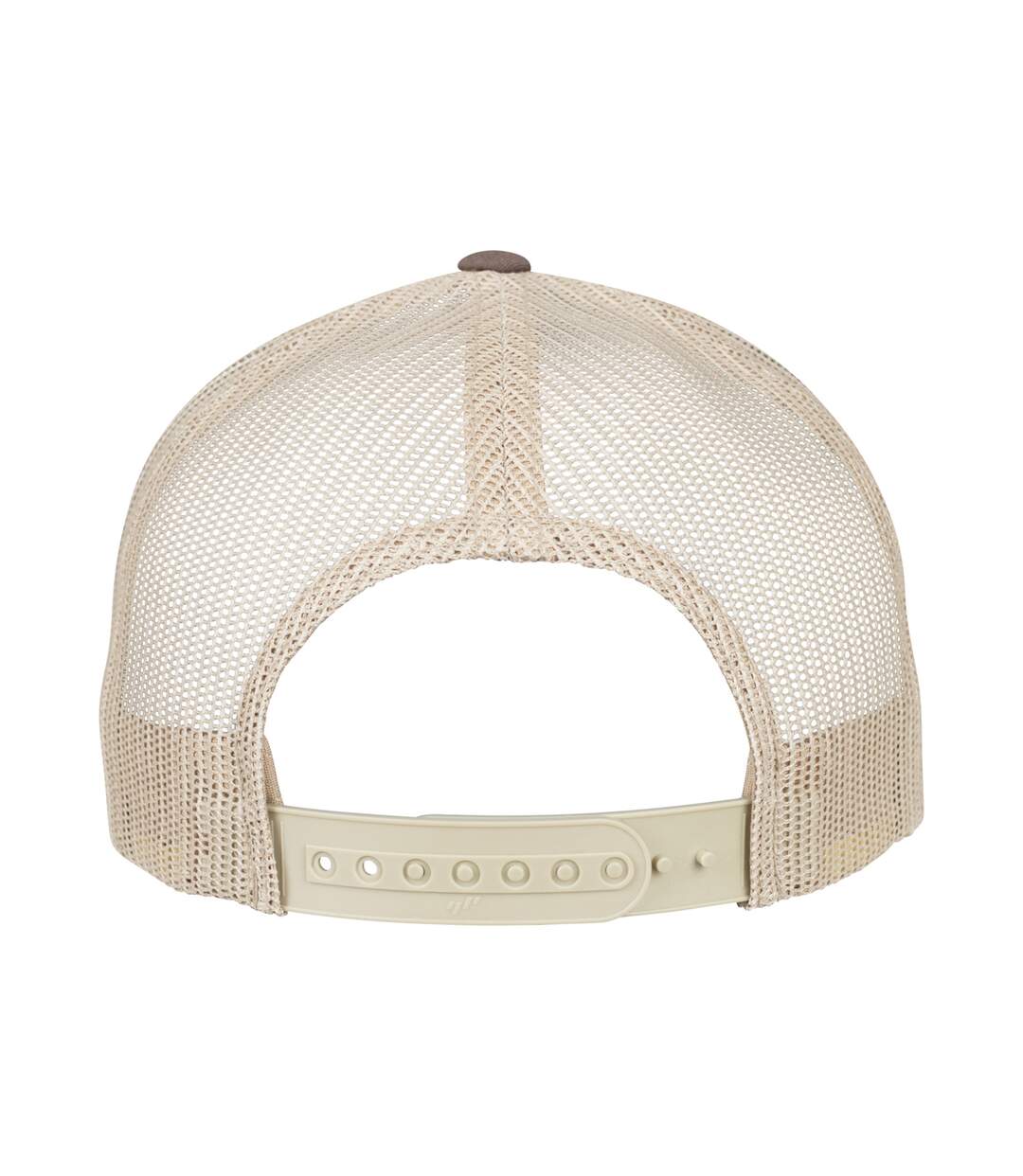 Casquette trucker adulte marron / kaki Flexfit-2