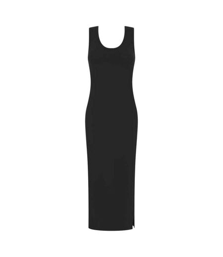 Robe mi-longue femme noir SF