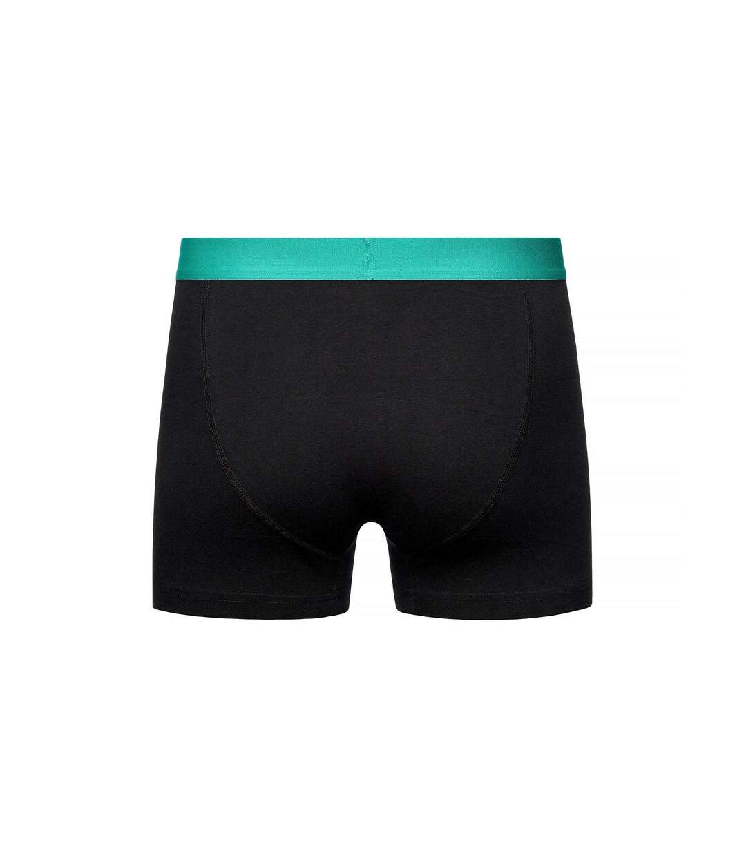 Pack Of 5  Mens Primas Boxer Shorts  Black Henleys-2