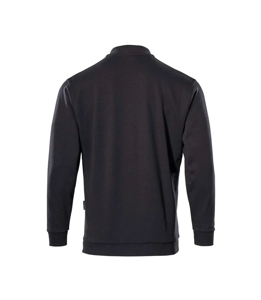 Mens Trinidad Crossover Polo Sweatshirt Black Mascot-2