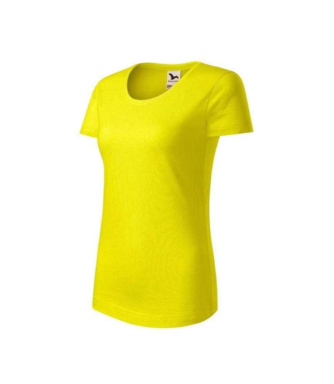 T-shirt Origin Femme Jaune Malfini-3