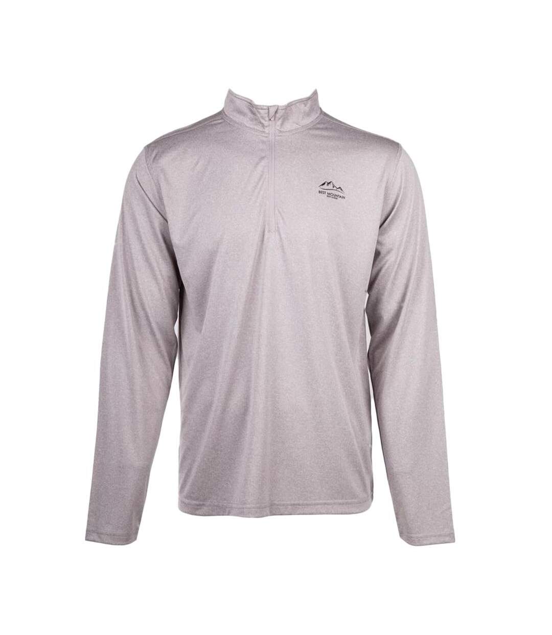 T-shirt gris homme best mountain rando - l-1