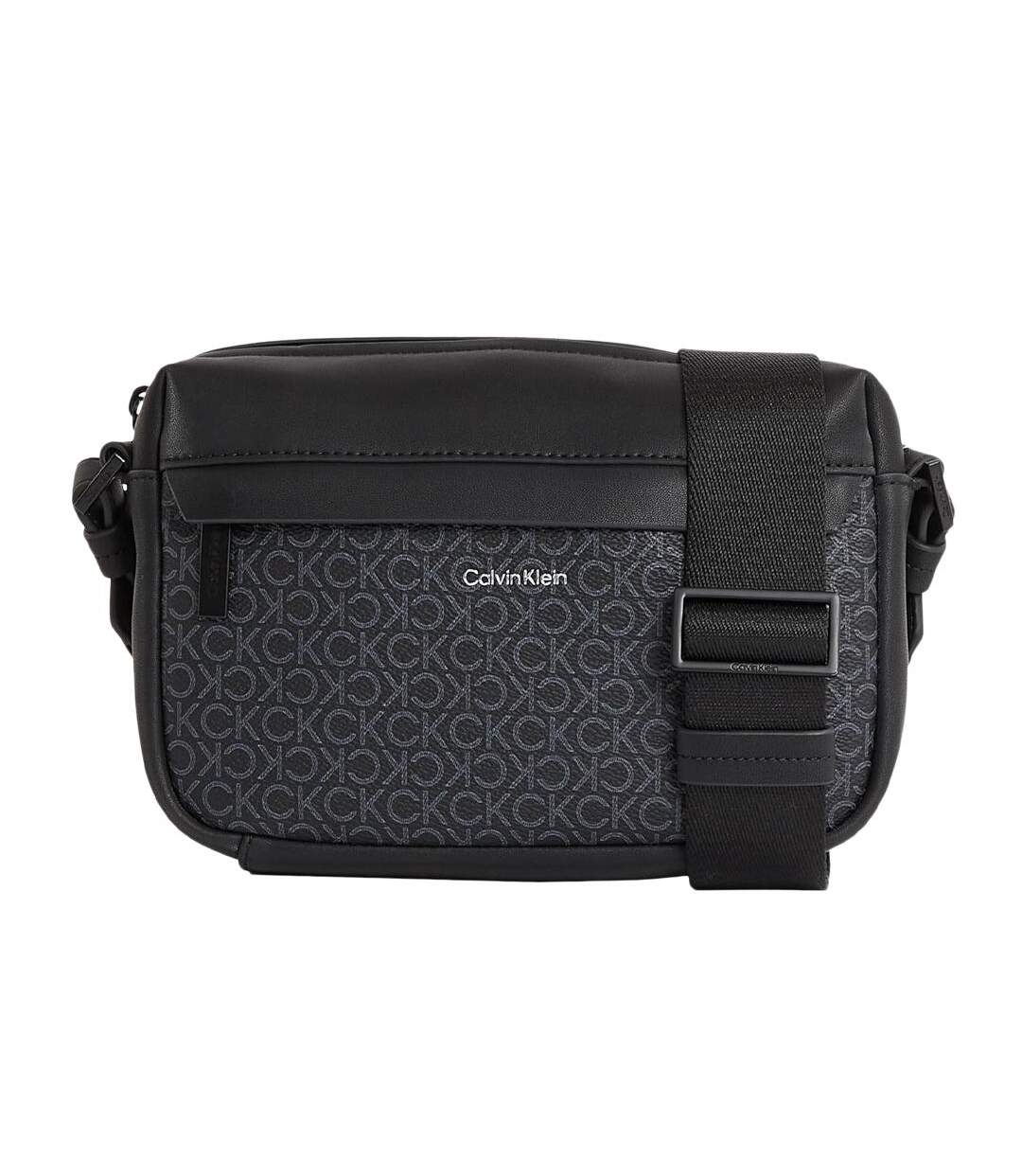 Sac à bandoulière noir homme calvin klein jeans ck must camera - taille unique-1