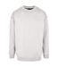 Build Your Brand Mens Crew Neck Plain Sweatshirt (Light Asphalt) - UTRW6469