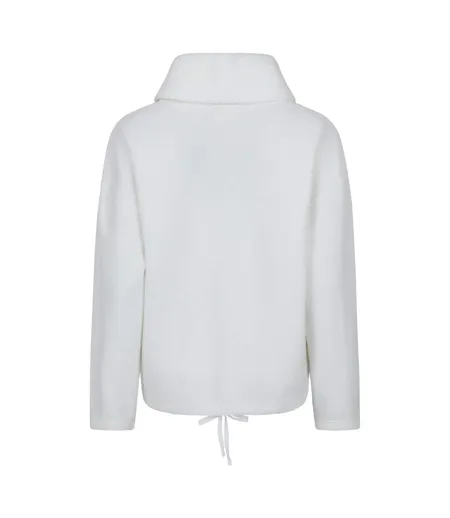 Womens/ladies Rydal Fleece Top Beige Mountain Warehouse