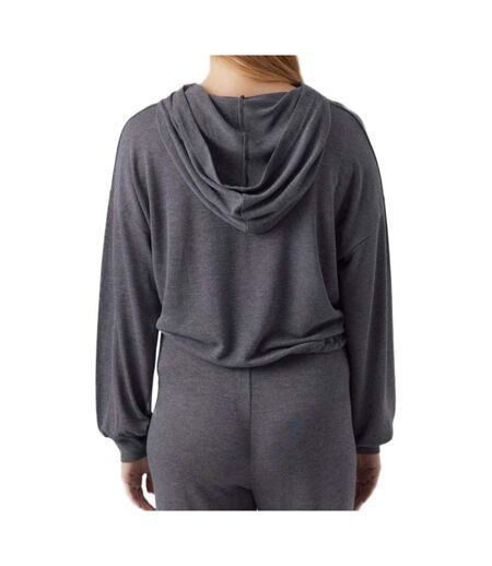 Sweat à Capuche Gris Femme Mamalicious Cassie - L