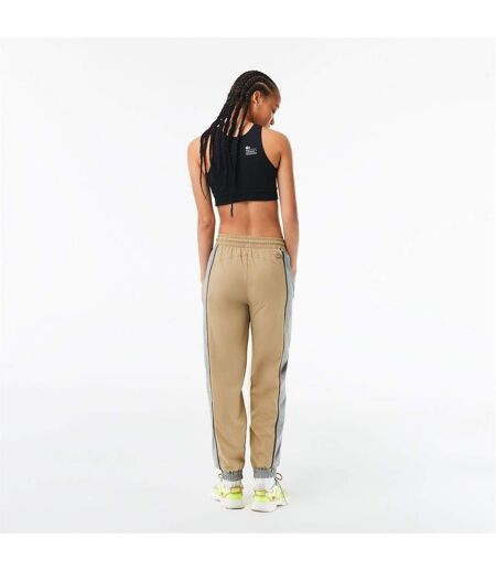 Pantalon De Survêtement Motif/style Blocs De Couleurs Femme Gris Lacoste