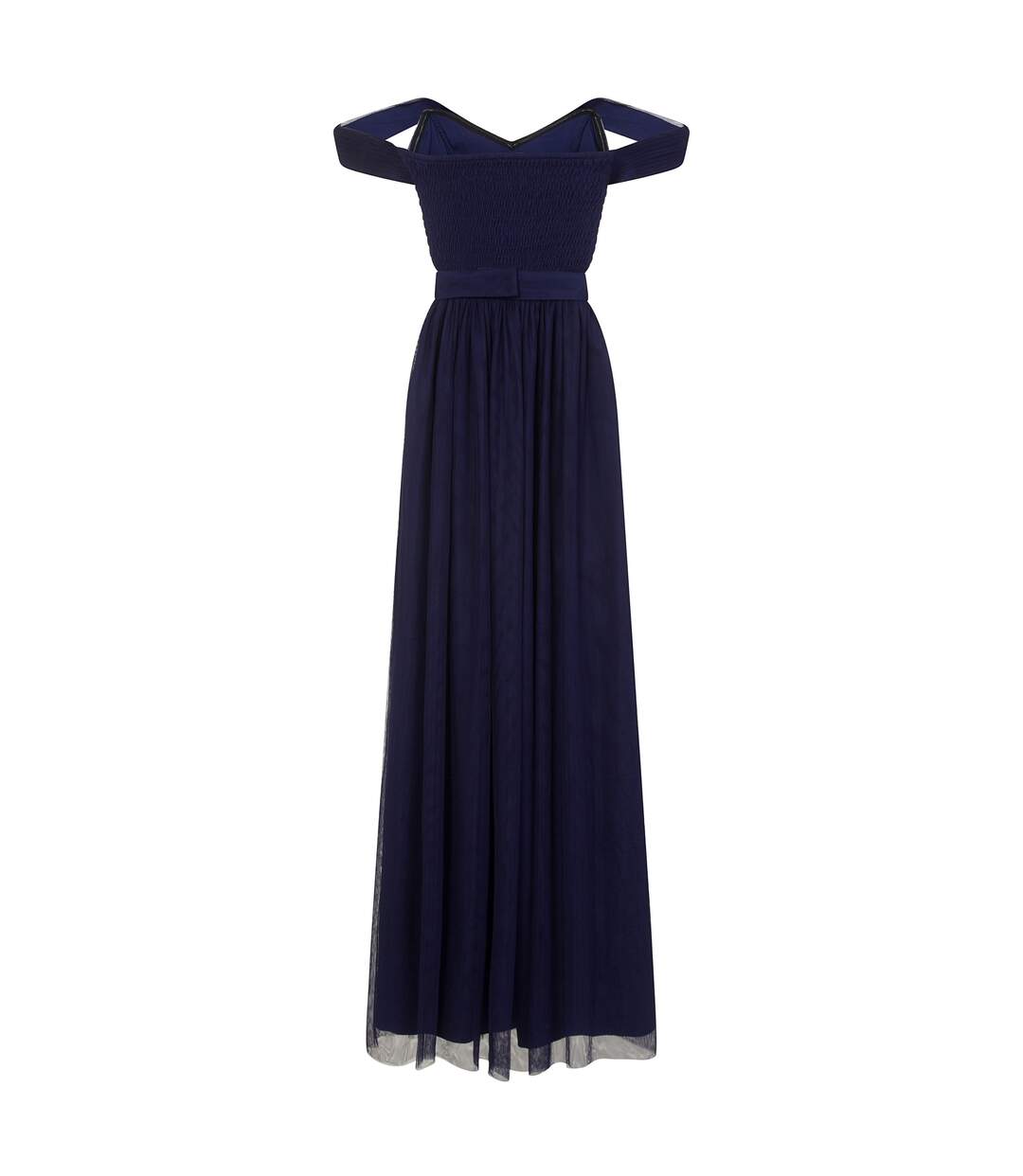 Little Mistress Womens/Ladies Navy Jewel Waist Maxi Dress (Navy) - UTLM920-3