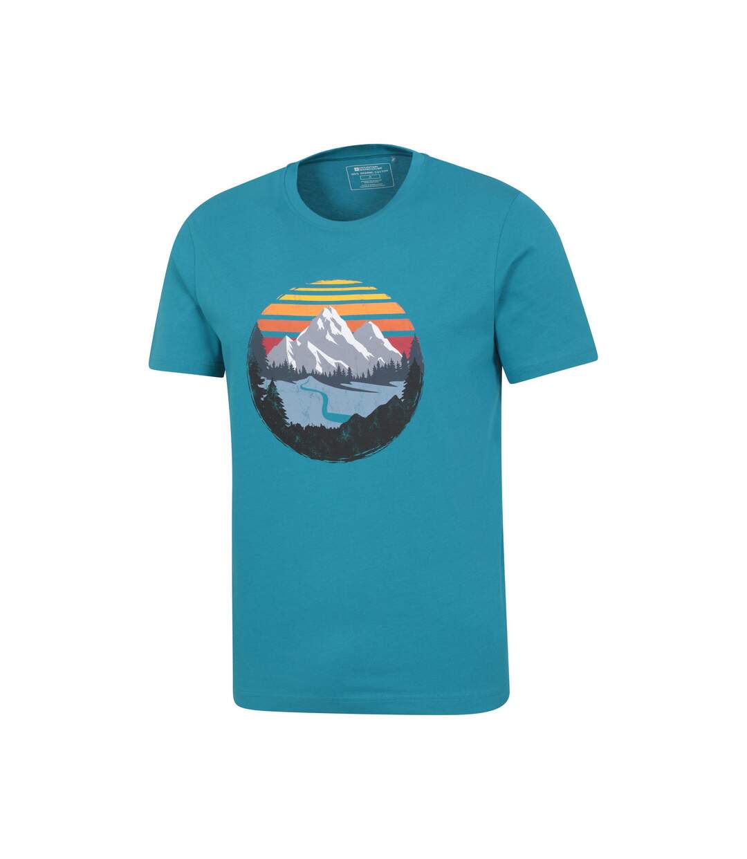 T-shirt take a hike homme bleu pétrole Mountain Warehouse Mountain Warehouse