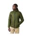 Mens Logo Puffer Jacket Army Green Aquascutum-1