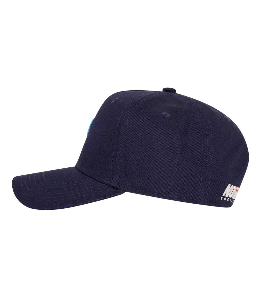 Racer Logo Cotton Snapback Cap Navy Red Societe Noir-2