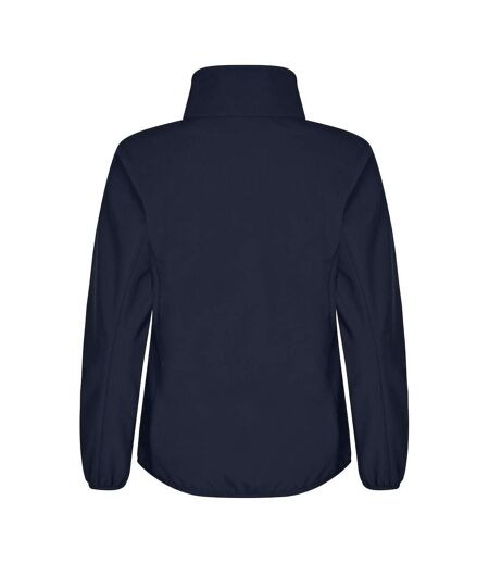 Veste Softshell Classic Femme Bleu Marine Foncé Clique