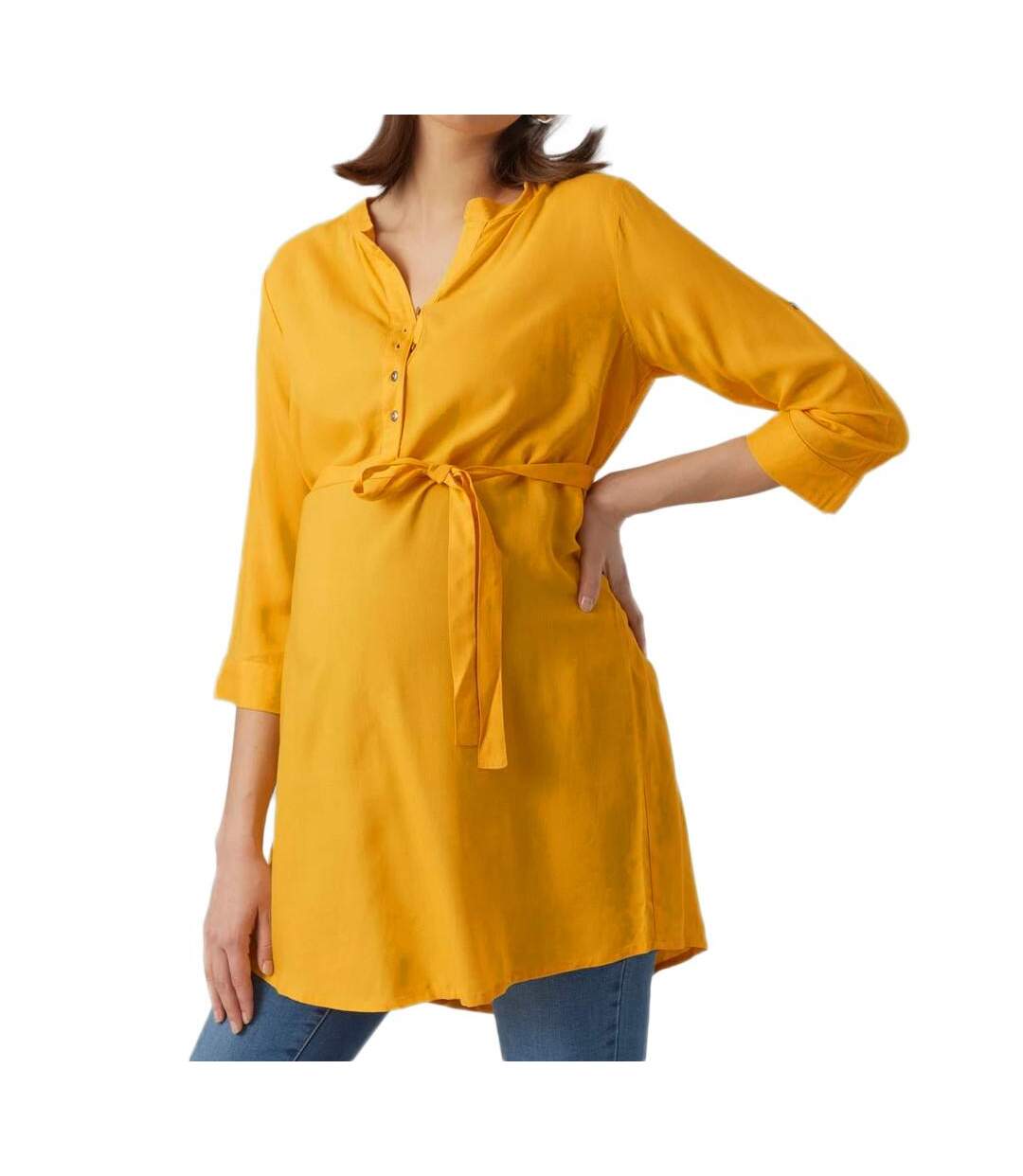 Tunique Jaune Femme Mamalicious Mercy - L-1