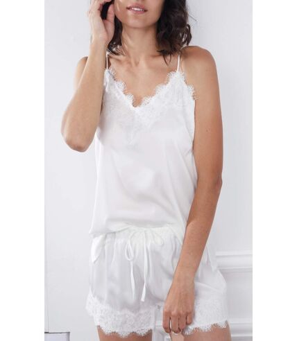 Pyjama Soft Crepe blanc Admas