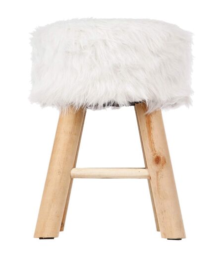 Tabouret Instant Nature - Blanc