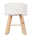 Tabouret Instant Nature - Blanc