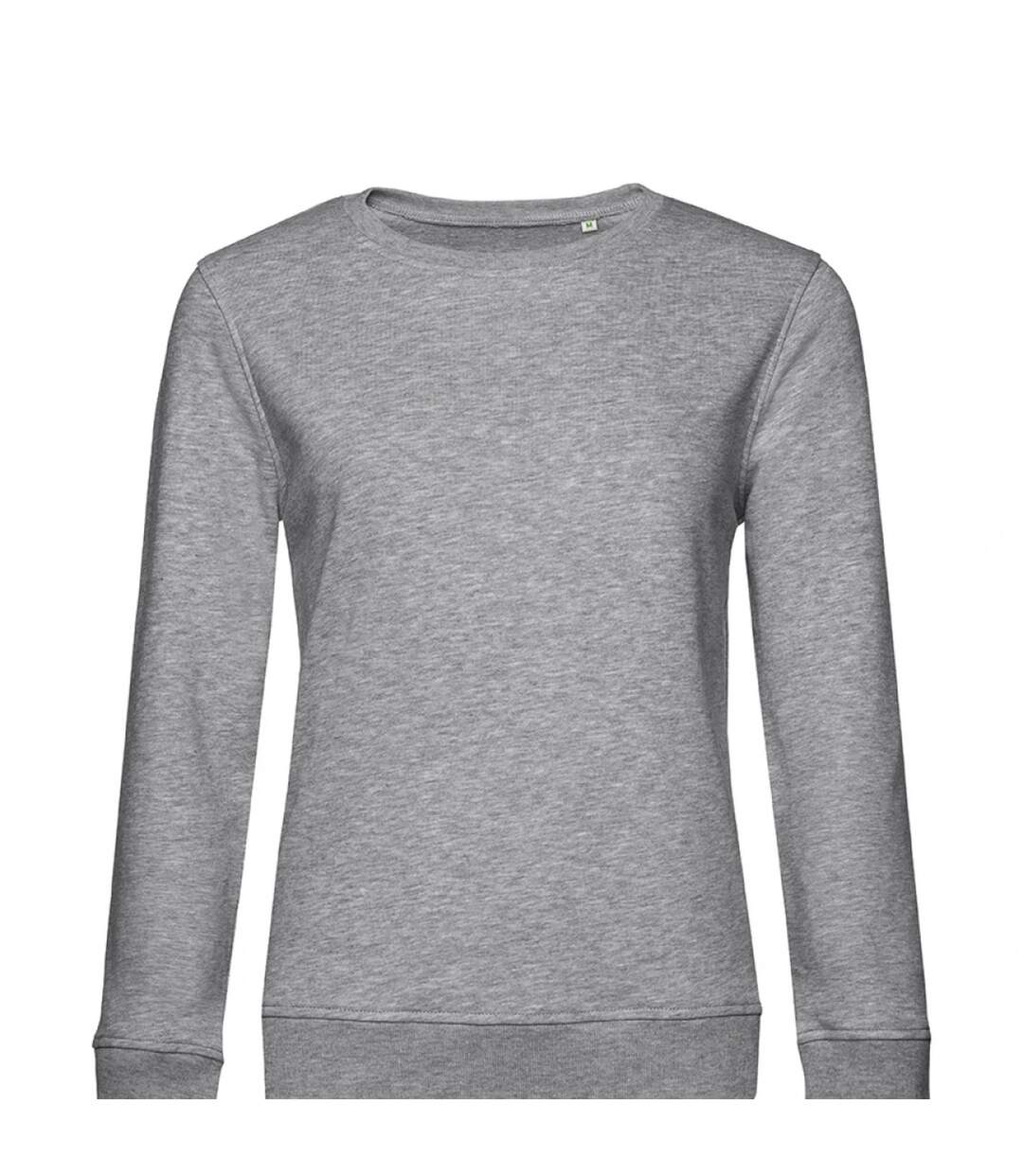 Sweat Inspire Femme Gris Chiné B&C-1