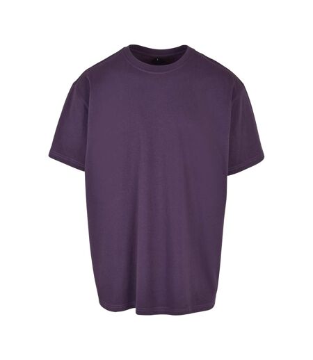 T-shirt Homme Violet Foncé Build Your Brand