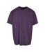 T-shirt Homme Violet Foncé Build Your Brand-1