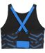 Womens/ladies Individualblaze Eversculpt Sports Bra Black Blue Puma-3