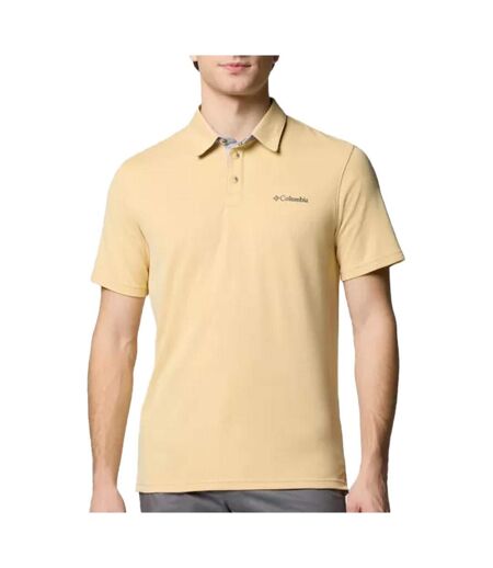 Polo jaune homme columbia nelson - l