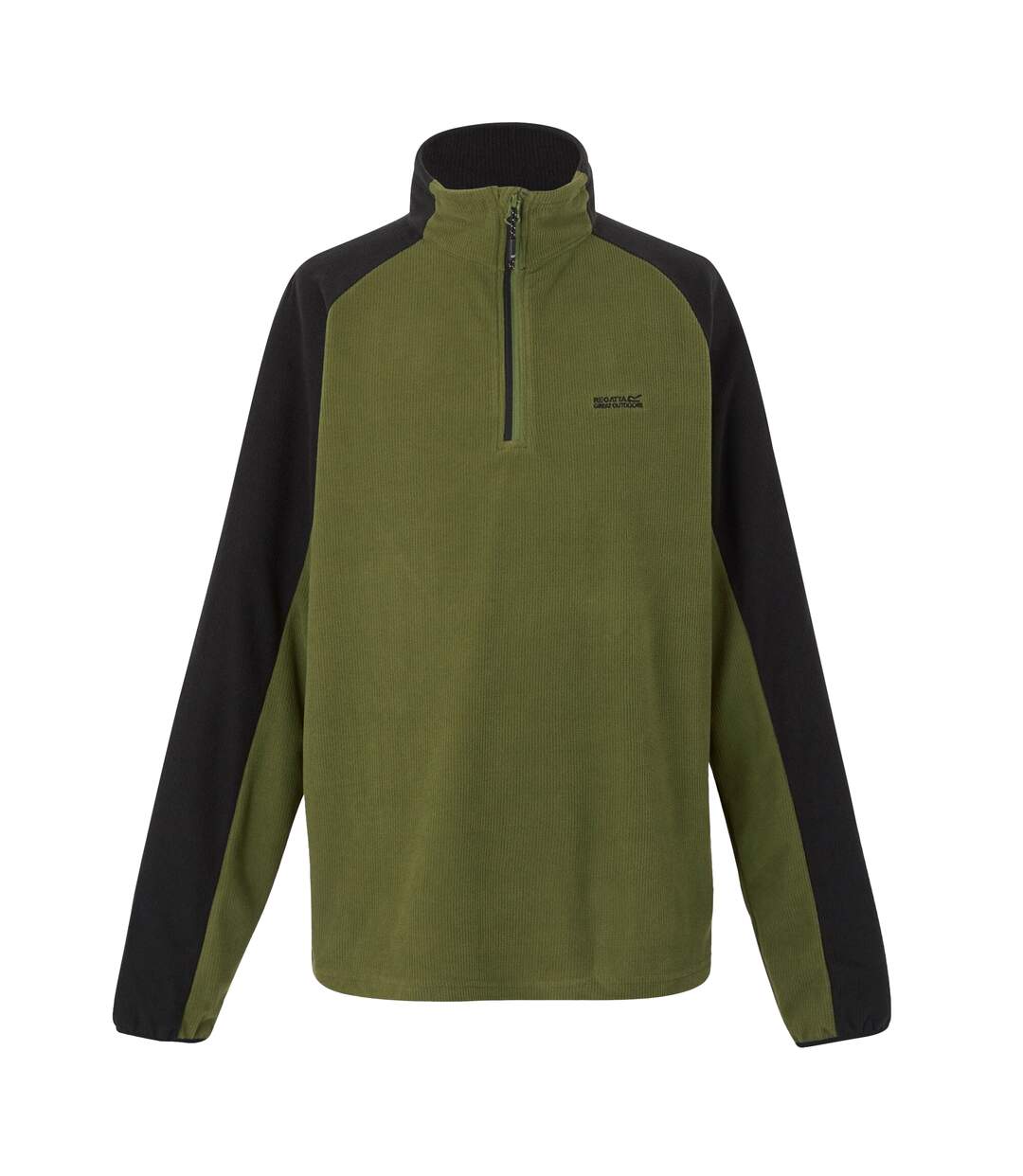 Mens elson ii lightweight fleece nephrite green/black Regatta-1