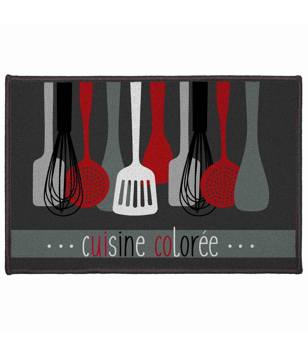 Tapis de Cuisine Cuisinette 40x60cm Gris-1