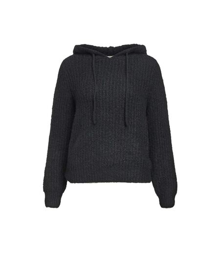 Pull à capuche noir femme vero moda hoodie