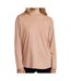 T-shirt manches longues rose femme lash loose d21372-1