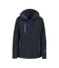 Womens/ladies Islandblock Jacket Navy James Harvest-1