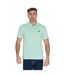 Mens Classic Organic Polo Shirt Apple Green Raging Bull-1