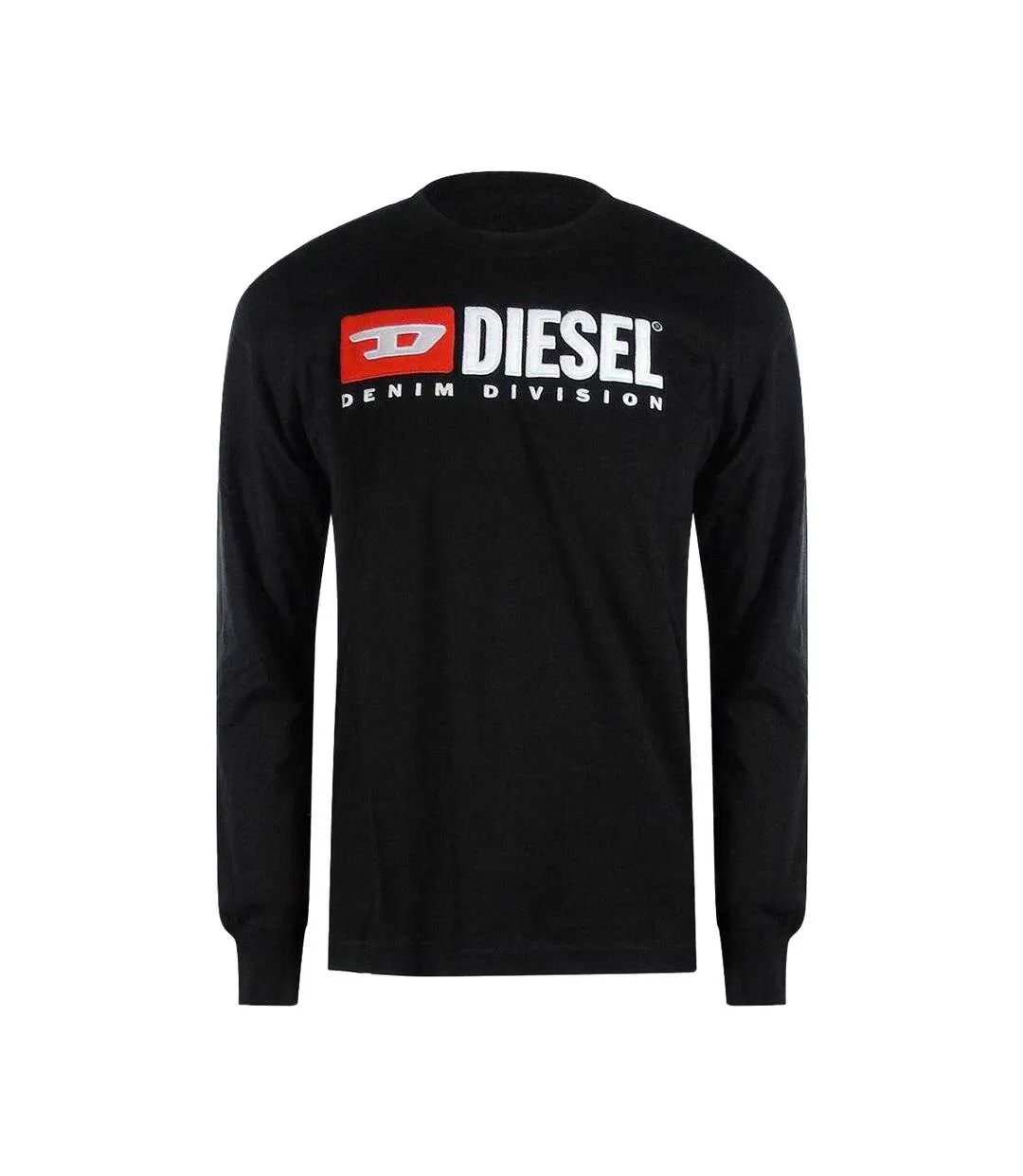 T-shirt Division Homme Noir Diesel-1