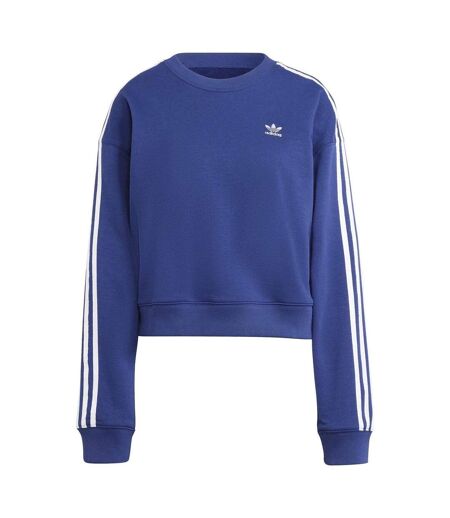 Sweat Motif/style 3 Rayures Femme Bleu Foncé Adidas