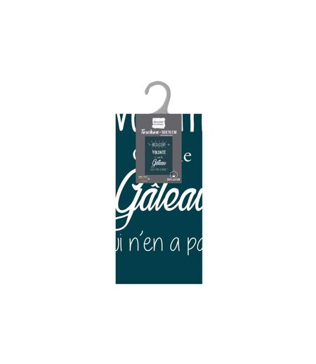 Torchon de Cuisine Gourmandise 50x70cm Marine