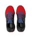 Mens Mesh Running Trainers Black Red Donnay-4